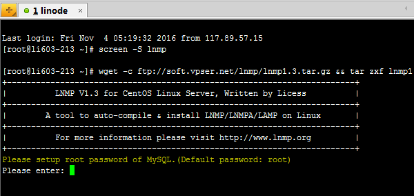 xshell-lnmp3